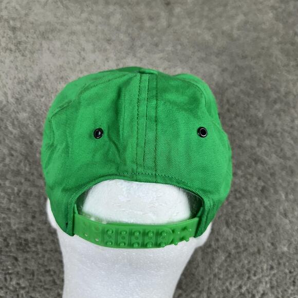 VTG Quaker State Hat Cap Snap Back Green Embroidered Advertising Mens Motor Oil - Picture 6 of 8